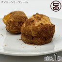 【名称】シュークリーム 【内容量】5個入り×1箱 【賞味期限】90日/解凍後5日 【原材料】[マンゴークリーム]生クリーム（国内製造）、マンゴーピューレ、砂糖、寒天、粉飴[シュー生地]小麦粉（国内製造）、卵、ファストスプレッド、砂糖、マーガリン/加工デンプン、膨張剤、乳化剤、香料、リン酸塩（Na）、カゼインNa、酸化防止剤（V.E）、カロテノイド色素、安定剤（ペクチン） 【保存方法】要冷凍（−18℃以下）解凍後は当日中にお召し上がりください 【お召上がり方】解凍してお召上がりください。※半解凍状態でもシューアイスのような食感でお召し上がり頂けます。【販売者】株式会社オリーブガーデン（沖縄県国頭郡恩納村） メーカー名 原産国名 日本 産地直送 商品説明 〜 ロイヤルエンターテインメント マンゴースイーツ専門店 〜お菓子作りのコンセプトは『甘さ控えめ、マンゴー濃いめ』スイーツになってもフルーツを食べている感覚をそのまま味わえます。ご自宅用にはもちろん、贈り物にもオススメです。【マンゴーシュークリーム】サクサクのシュー生地の中に、た〜〜っぷりの「マンゴークリーム」が入ったマンゴーシュークリーム。しっかり解凍して、とろんとしたクリームを味わうのもよし。半解凍でシューアイスのようにお召上がりいただくもよし♪特別な日のデザートや、手土産などにおすすめです。宅急便：冷凍着日指定：〇可能 ギフト：×不可 ※生産者より産地直送のため、他商品と同梱できません。※納品書・領収書は同梱できません。　領収書発行は注文履歴ページから行えます。 こちらの商品は全国送料無料です