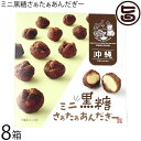 ケンコーフーズ ミニ黒糖さぁたぁあんだぎー 140g(70g×2袋)×8箱