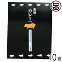 水迫畜産 黒豚カレー 200g×10箱 鹿児島 土産 人気 レトルトカレー 鹿児島産黒豚使用 スパイシーな大人のカレー ご当地カレー
