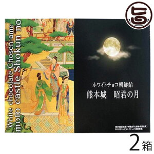 清正製菓 熊本城 昭君の月 6包入(12粒)×2箱 熊本 土産 人気 伝統菓子 モンドセレクション銀賞 口当たりまろやか 新感覚スイーツ 一部地域追加送料あり