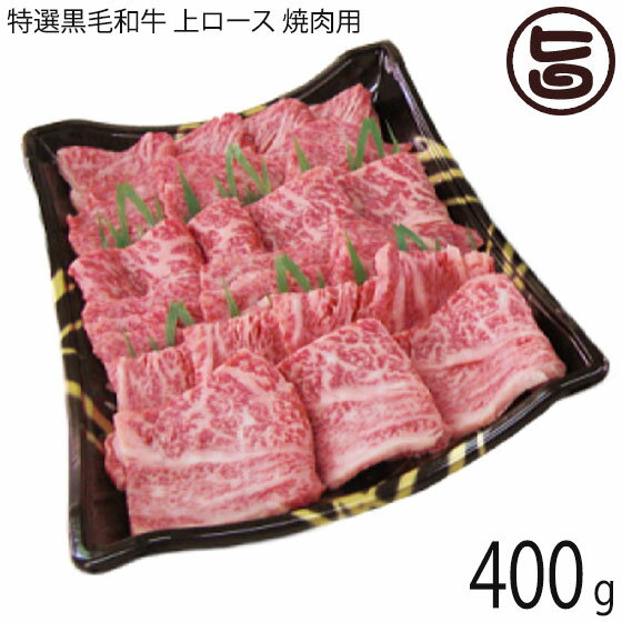 ギフト 肉の匠テラオカ 特選黒毛和牛 上ロース 焼肉 400g 約3〜4人前 目利きにより厳選 ご自宅用に 贈り物に