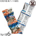 南都物産 石垣の塩 島ナッツ 16g×5袋×6セット (5連タイプ) 沖縄