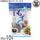 平良商店 沖縄県産 塩もずく タレ付き 180g×10袋
