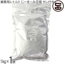 安庵 業務用じーまーみ豆腐 袋入 1kg×1袋 たれ 240ml×1本 レトルト 沖縄