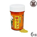 比嘉製茶 秋ウコン粉 (容器入) 100g×6個 沖縄 人気 定番 土産 サプリ うこん ウッチン 鬱金 粉末タイプ