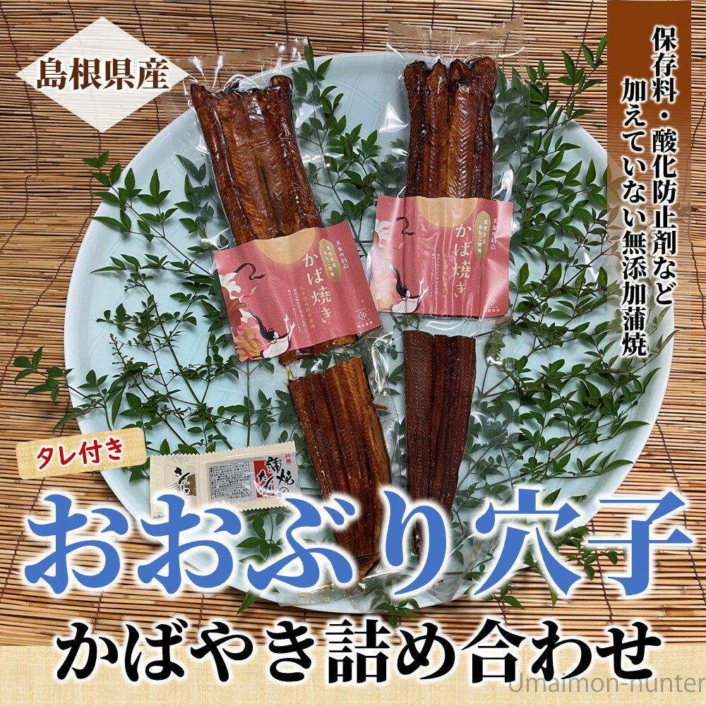 岡富商店 天女の羽衣～あなご蒲焼2枚詰合せ 国産 島根県産 アナゴ お取り寄せ 惣菜 蒲焼