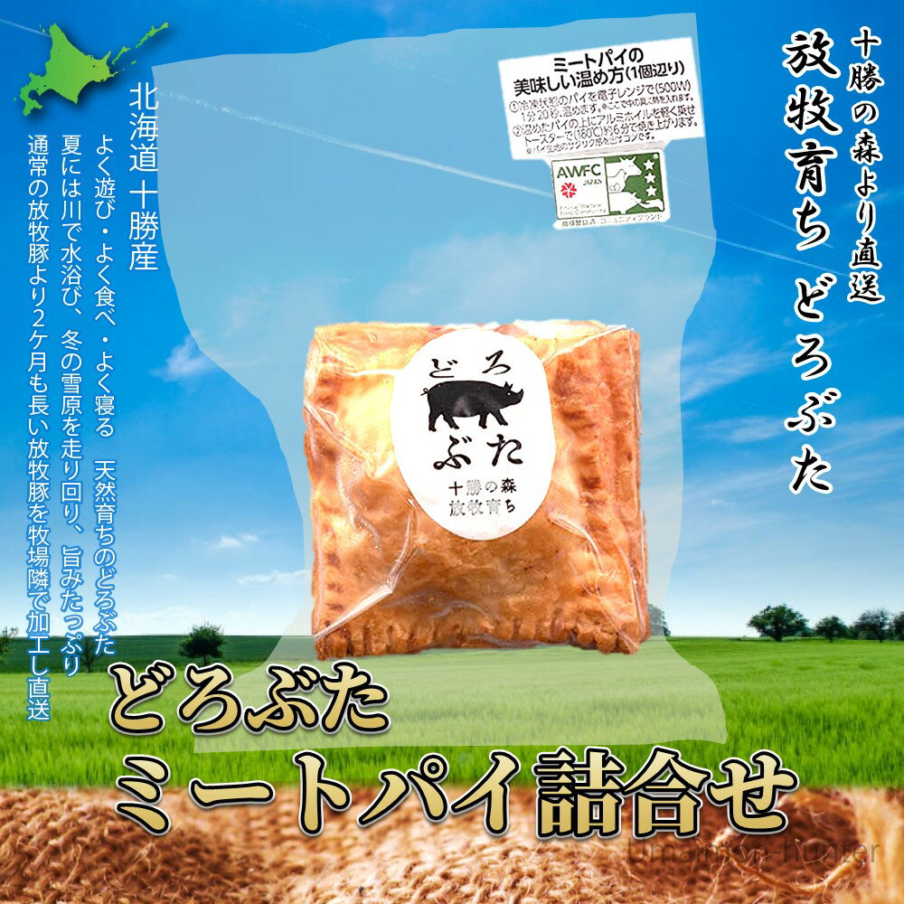 ギフト エルパソ どろぶた ミートパイ詰合せ 85g×6個 北海道 土産 人気 お取り寄せ 2