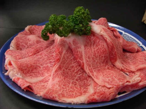 亀山精肉店 仙台牛 A5等級 赤身 しゃぶしゃぶ・すき焼き用 500g(2-3人前)