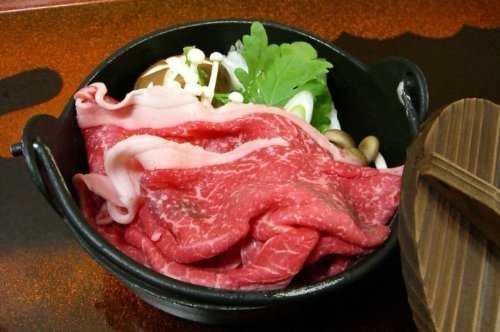 亀山精肉店 仙台牛 A5等級 赤身 しゃぶしゃぶ・すき焼き用 500g(2-3人前)