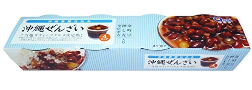 沖縄黒糖ぜんざい 360g(90g×4カップ)...の紹介画像3