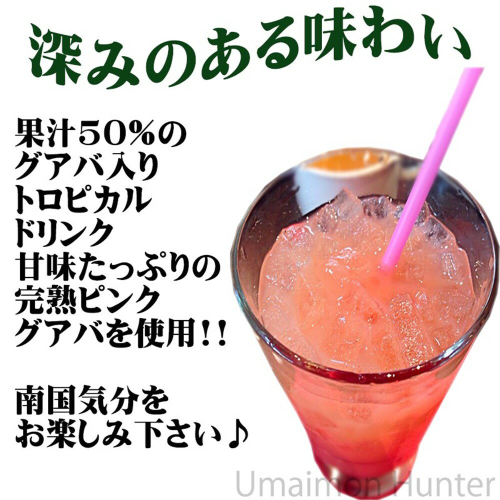 50％クァバ果汁入り飲料 900ml ×12本 豊物産 沖縄 フルーツ 南国 人気 ジュース お土産 2