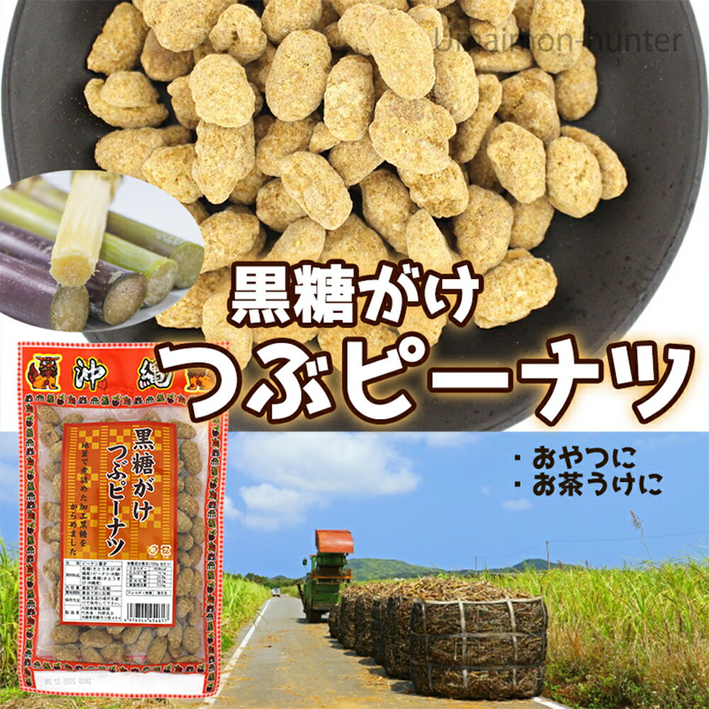 内間商事製黒糖 黒糖がけつぶピーナッツ 160g×15袋 沖縄
