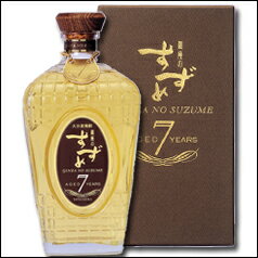 麦焼酎 先着限りクーポン付 八鹿酒造 33度 大分麦焼酎 銀座のすずめ Aged7Years720ml×1本 送料無料【co】