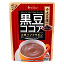 栄養価が高く健康イメージが強い「黒豆」と、相性の良い「ココア」を合わせた、ココア飲料です。大変美味しく、女性の美容と健康を応援する「大豆イソフラボン」「ポリフェノール」「食物繊維」「ビタミンD」を摂ることができます。●名称：黒豆ココア●内容量：234g袋×2ケース（全80本）●原材料名：【1杯製品18g当たり】エネルギー74kcal、たん白質1.5g、脂質2.2g、糖質12.0g、食物繊維1.4g、ナトリウム33mg、ビタミンD1.8ug、大豆イソフラボンアグリコン9.0mg、ポリフェノール100〜253mg●栄養成分：砂糖、ココアパウダー（ココアバター21〜24％）、クリーミングパウダー、焙煎黒豆粉末、酵母エキス、食塩、大豆イソフラボン、乳化剤、ビタミンD、（原材料の一部に乳成分を含む）●賞味期限：（メーカー製造日より）18ヶ月●保存方法：本品はイソフラボンアグリコンを強化していますので、下記にご注意ください。妊娠中の方、授乳中の方、乳幼児及び小児は摂取をお控えください。イソフラボンアグリコンを含む他の健康食品等との併用による過剰摂取にご注意ください。（1日当たり摂取量は30mgまでにしてください。）薬を服用あるいは通院中の方は、医師とご相談ください。●販売者：ハウスウェルネスフーズ株式会社