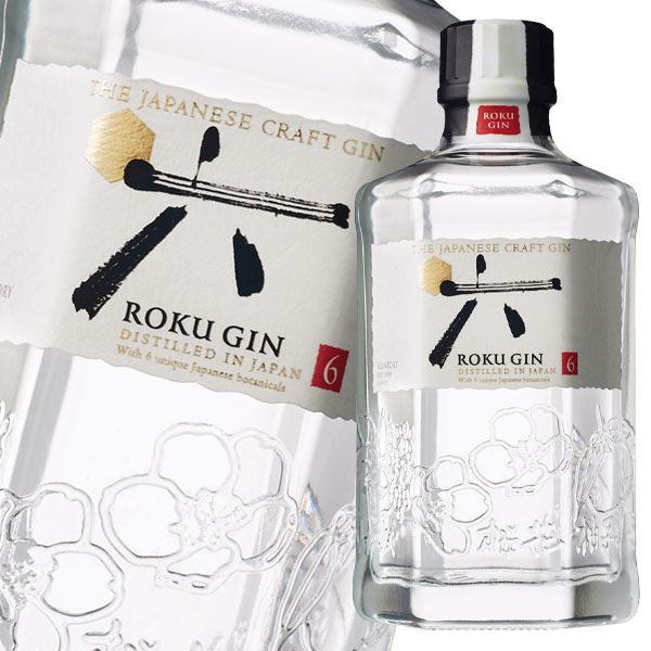 サントリー ジャパニーズクラフトジンROKU 200ml 瓶×2ケース(全48本) 送料無料