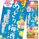 合同 すっぱい あっさり梅酒1Lパック×2ケース(全12本) 送料無料