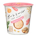 昆布の一番だしが効いた旨味ゆたかな明太子風味。お湯を注いで1分で簡単にお召し上がりいただける、即席カップタイプのオートミールです。オートミールとは？…”オーツ麦”を脱穀して食べやすく加工したもので、シリアルの一つです。栄養価は？…白米や玄米に比べ、糖質が少なく、食物繊維、たんぱく質、カルシウム、鉄が豊富に含まれます。ごはんの代わりに主食としてお召し上がりいただく事ができる、ダイエットに役立つヘルシー食品です。おススメ食シーン…（朝）お湯を注いで1分で食べられるので、時間がない日の朝食に。（昼）食べきりカップタイプなので、サラダと一緒にオフィスランチに。（夜）帰宅が遅い日でもヘルシーなオートミールでギルトフリーな夕食に。●名称：即席オートミール●内容量：27g×48個●原材料名：オートミール（オーツ麦（オーストラリア））、液体スープ（砂糖混合ぶどう糖果糖液糖、食塩、調味バラコ（小麦・大豆・ゼラチンを含む）、昆布エキス、唐辛子、魚醤/調味料（アミノ酸等）、酒精、増粘剤（キサンタン）、発色剤（亜硝酸NA））●栄養成分：（1食27g当たり）エネルギー82kcal、たんぱく質2.4g、脂質1.9g、炭水化物14.7g、糖質12.8g、食物繊維1.9g、食塩相当量1.0g●賞味期限：（メーカー製造日より）240日●保存方法：高温の場所を避け、涼しい場所に保存してください●販売者：旭松食品株式会社