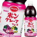 えひめ飲料 POM ポン グレープジュース800ml×2ケース(全12本) 送料無料