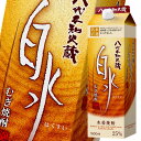 メルシャン 八代不知火蔵 25度 むぎ焼酎 白水1.8L 紙パック 1ケース 全6本 送料無料