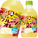 爽やかなフルーツの酸味と乳の甘味を楽しめる、BOSSのクラフトマンシップが詰まったフルーツオレです。●名称：10％混合果汁入り飲料●内容量：500ml×2ケース（全48本）●原材料名：果実（オレンジ、りんご、バナナ、もも、パインアップル）、砂糖（国内製造）、脱脂粉乳、食塩、安定剤（ペクチン、大豆多糖類）、酸味料、香料、塩化Mg、着色料（紅花黄、カロチノイド）、ナイアシン、ビタミンB6●栄養成分：（100mlあたり）エネルギー50kcal,たんぱく質0.6g,脂質0g,炭水化物12.0g●賞味期限：（メーカー製造日より）300日●保存方法：常温●販売者：サントリーフーズ株式会社