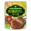 国産大根おろしの具材部と香味野菜の旨味をきかせた和風ソースです。●名称：和風おろしソース●内容量：100gパウチ×2ケース（全80本）●原材料名：大根、しょうゆ（小麦・大豆を含む）、ぶどう糖果糖液糖、醸造酢、食塩、りんごパルプ、香辛料、乾燥オニオン、たん白加水分解物（大豆を含む）、濃縮レモン果汁、酵母エキス／調味料（アミノ酸等）、増粘剤（キサンタンガム）、カラメル色素●栄養成分：1袋100gあたりエネルギー70kcal、たんぱく質2.2g、脂質0g、炭水化物15.2g、食塩相当量4.9g●賞味期限：（メーカー製造日より）720日●保存方法：直射日光を避け、常温で保存してください。●販売者：イカリソース株式会社