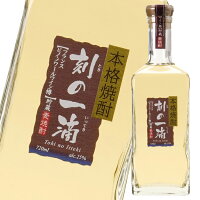 アサヒ 25度 本格麦焼酎 刻の一滴 【フランスピノ ノワールワイン樽】貯蔵720ml瓶×2ケース（全12本） 送料無料