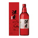 濱田酒造 25度 海童祝の赤(箱付)720ml瓶×1ケース(全6本) 送料無料