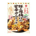 先着限りクーポン付 キッコーマン うちのごはん 豚と厚揚げの甘辛ガーリック82g×1ケース（全40本） 送料無料【dell】 【co】