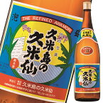 泡盛 久米島の久米仙 30度 1.8L瓶×1ケース（全6本） 送料無料