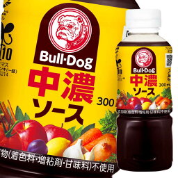 ブルドックソース ブルドック 中濃ソース300ml×2ケース（全60本） 送料無料