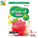 先着限りクーポン付 ハウス ゼリエース イチゴ味92g×1ケース(全60本) 送料無料【co】