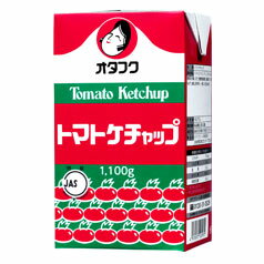 先着限りクーポン付 オタフク ソース トマトケチャップ 紙パック 1.1kg×1ケース（全15本） 送料無料【co】