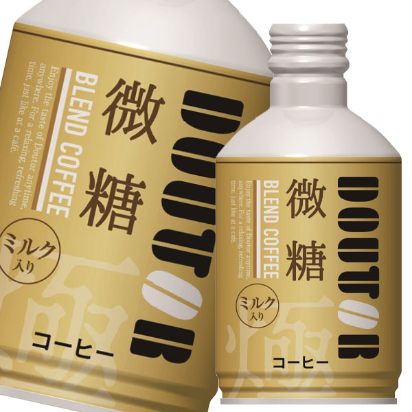 【送料無料】ドトールコーヒー　レアル微糖260gボトル缶×1ケース（全24本）