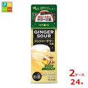 高知県産生姜汁を100％使用した、アルコール分20度のサワーの素です。爽やかで新鮮な風味と後引くピリッとした辛みが絶妙な「ココロ、ハジケる」贅沢サワーをお楽しみください。●名称：リキュール●内容量：500ml×2ケース（全24本）●原材料：醸造アルコール（国内製造）、糖類（果糖ぶどう糖液糖、水あめ）、スピリッツ、生姜汁（高知県製造）、ジンジャーエキスパウダー／酸味料、香辛料抽出物、甘味料（ステビア、アセスルファムK）●アルコール分：20％●販売者：キング醸造株式会社