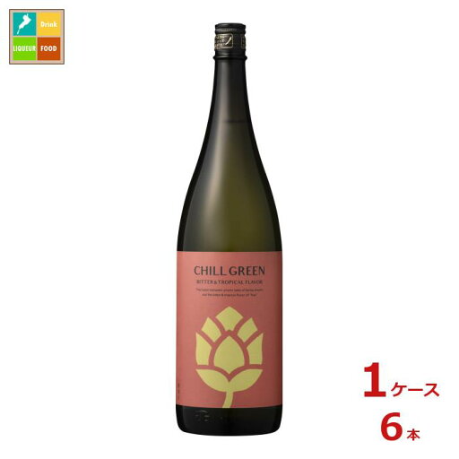 濱田酒造 25度 CHILL GREEN bitter&tropical1.8L瓶×1ケース(全6本)送料無料 濱田酒造 25度 CHILL GREEN bitter&tropical1.8L瓶×1ケース(全6本)送料無料