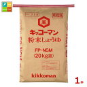 先着限りクーポン付 キッコーマン 粉末しょうゆ FP-NGM20kgクラフト袋×1本 送料無料【co】