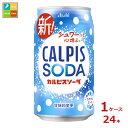 先着限りクーポン付 アサヒ カルピスソーダ350ml缶×1ケース(全24本)送料無料【co】(4)