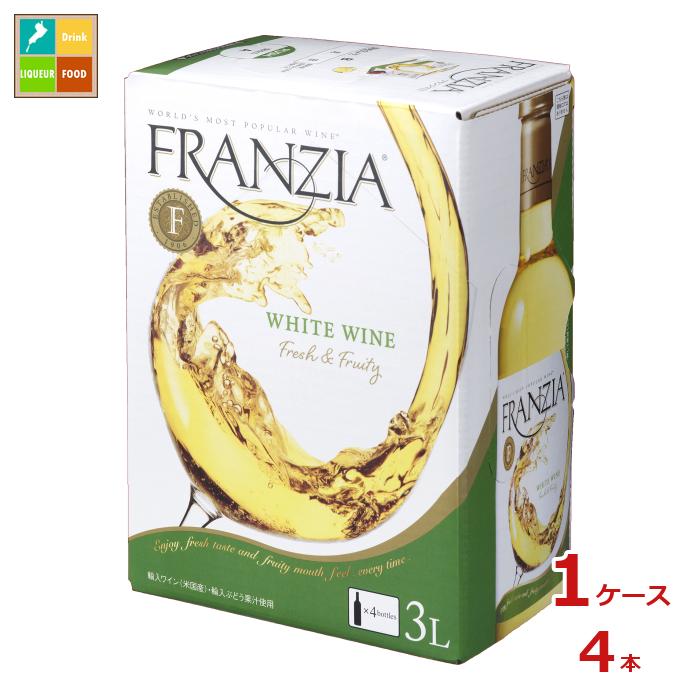 メルシャン フランジア 白 バッグインボックス3L紙パック×1ケース（全4本） 送料無料