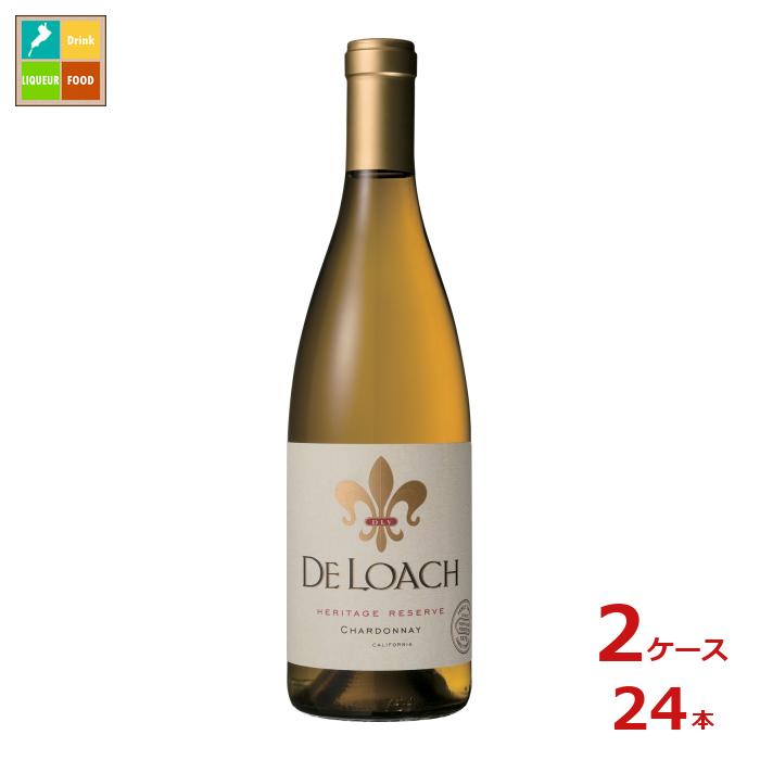 デ ローチ シャルドネ 白 2020 750ml瓶×2ケース（全24本） 送料無料