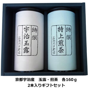 【母の日　御祝いギフト 緑茶】玉露/上煎茶　詰合せ【送料無料】【楽ギフ_包装】【楽ギフ_のし宛書】【AR】