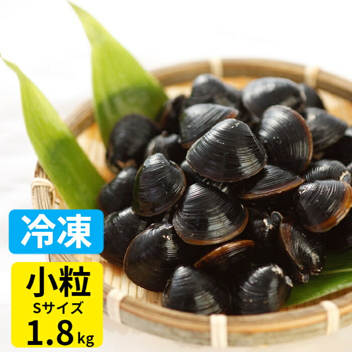 冷凍 送料無料 砂抜き済み 宍道湖産 Sサイズ 1.8kg（900g×2） 漁師直送 島根県 シジミ 味噌汁 用 蜆 汁 お吸い物 ヤマトシジミ 贈答 贈り物 国産 天然 ギフト オルニチン 亜鉛 クラムチャウダー 二日酔い 高級 お鍋 貝 産直 グルメ 大竹屋