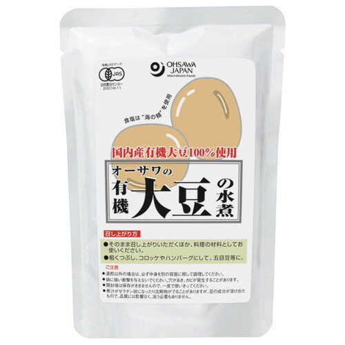 有機大豆の水煮（230g）【オーサワ