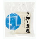 ■商品名：水切り押し豆腐(冷蔵)■内容量：220g■原材料：大豆（山形・秋田・新潟・北海道産）、にがり（粗製海水塩化マグネシウム）■開封前賞味期限：製造日より冷蔵で21日■サイズ：縦180mm×横150mm×高さ40mm■水切りをしているため、袋から出してそのまま使える■歯ごたえがよく、大豆の旨みが詰まっている■炒めてもくずれにくい■炒め物、豆腐ステーキ、豆腐ハンバーグなどに■消泡剤不使用■100kcal/100g