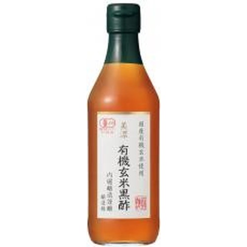 美濃有機玄米黒酢（360ml）【内堀醸造】