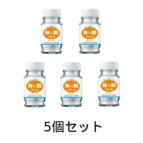 海の精 やきしお (60g ×5個セット) 【海の精】 海の精 やきしお (60g ×5個セット) 【海の精】