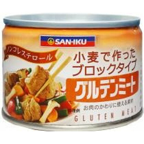 グルテンミート 170g 【三育】【小麦たんぱく、ぶつ切り肉状の植物性たんぱく食品】