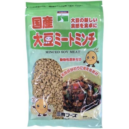 国産大豆ミート・ミンチ90g【三育】