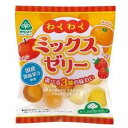 ■商品名：わくわくミックスゼリー■メーカー：サンコー■容量：192g（16g×12個）■原材料：水飴（甘藷（国産））、砂糖（三温糖）、濃縮果汁（りんご、いちご、みかん）／ゲル化剤（増粘多糖類）、酸味料（クエン酸）、pH調整剤（クエン酸Na）、香料■賞味期限：製造日より5カ月 ■保存方法：直射日光、高温多湿をお避けください。■商品詳細：りんご、いちご、みかんの果汁を加えた3種類の味のゼリーです。着色料を使用せず、甘さを控えたさっぱり味に仕上げました。カップのフタをとり、さかさまにして皿の上に押し出してお召上がりください。冷たく冷して、またはそのままどうぞ。