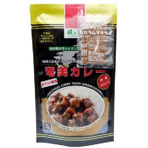Curry - 奄美カレールー 中辛 （180g） 【風と光】