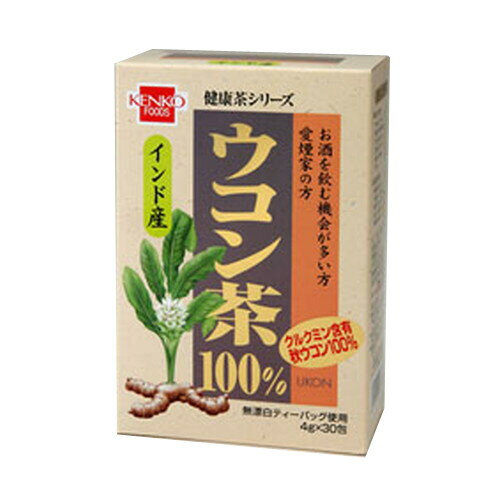 ウコン茶 4g×30包【健康フーズ】
